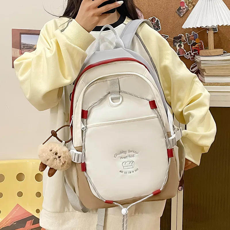 Tong Tong Rabbit Nylon Backpack Women's Multicolor-16