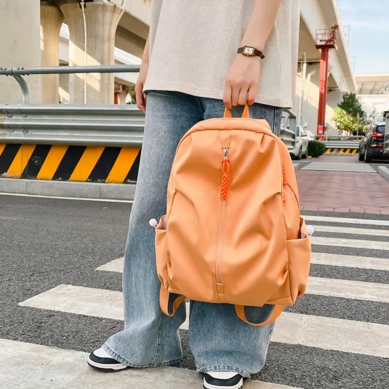 Tong Tong Rabbit Nylon Backpack Large Size Unisex Multicolor-8