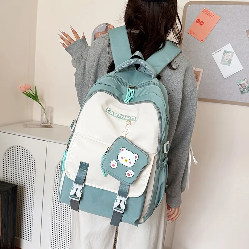 OUZIHUANG Oxford Backpack Women's Multicolor-14