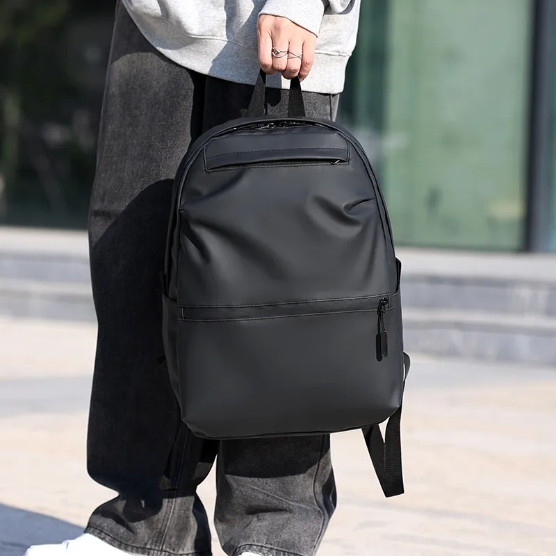 Tong Tong Rabbit Oxford Backpack Men's Black/Gray/Blue-3