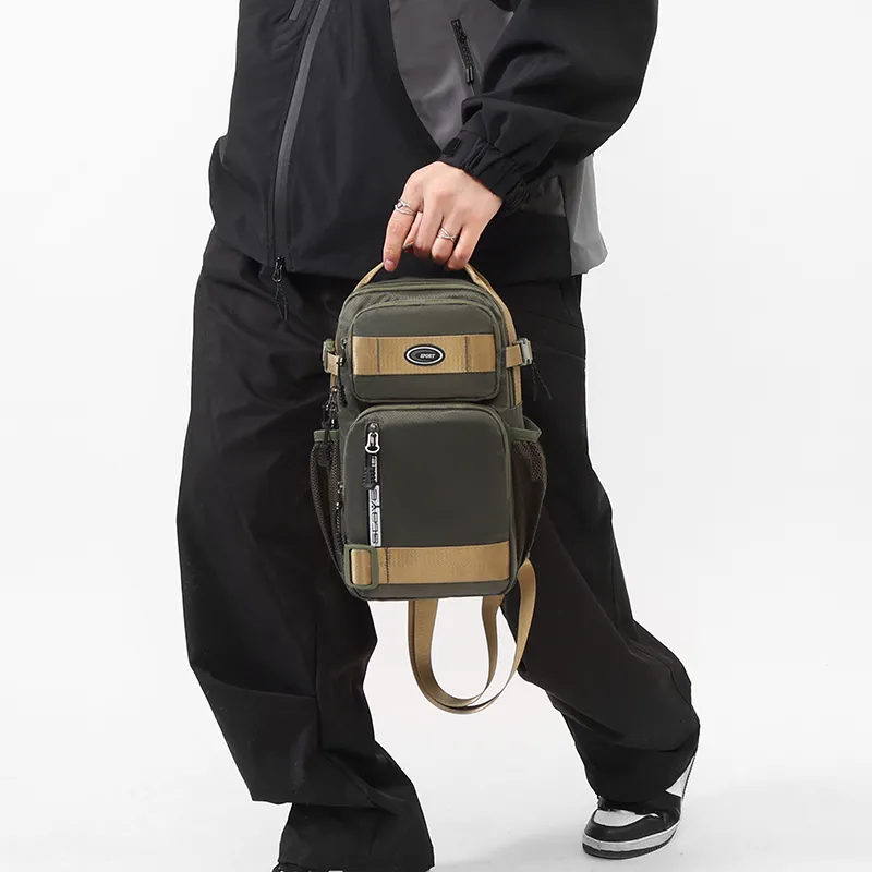 Tong Tong Rabbit Oxford Shoulder Bag Men's Multicolor-5