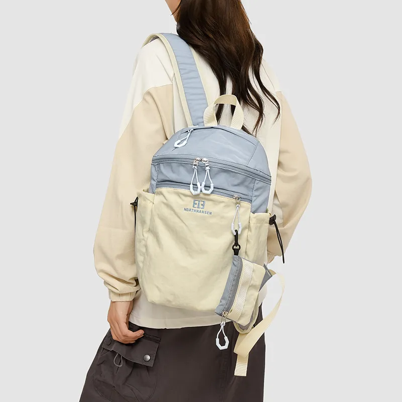 OUZIHUANG Oxford Backpack Unisex Pink Coffee/Beige Blue/Khaki/Black-6
