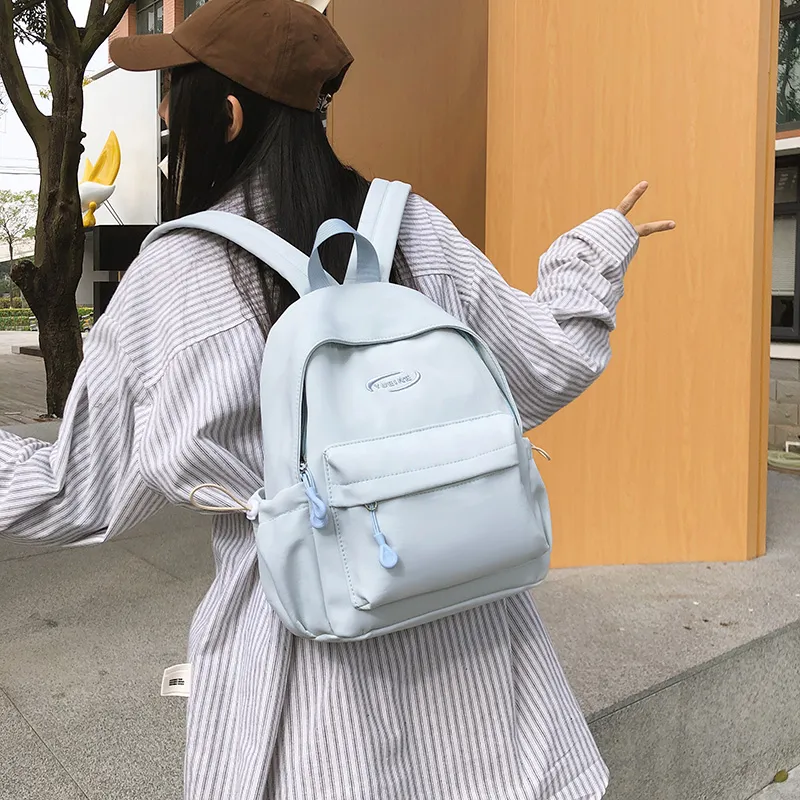 Tong Tong Rabbit Nylon Backpack Unisex Multicolor-6