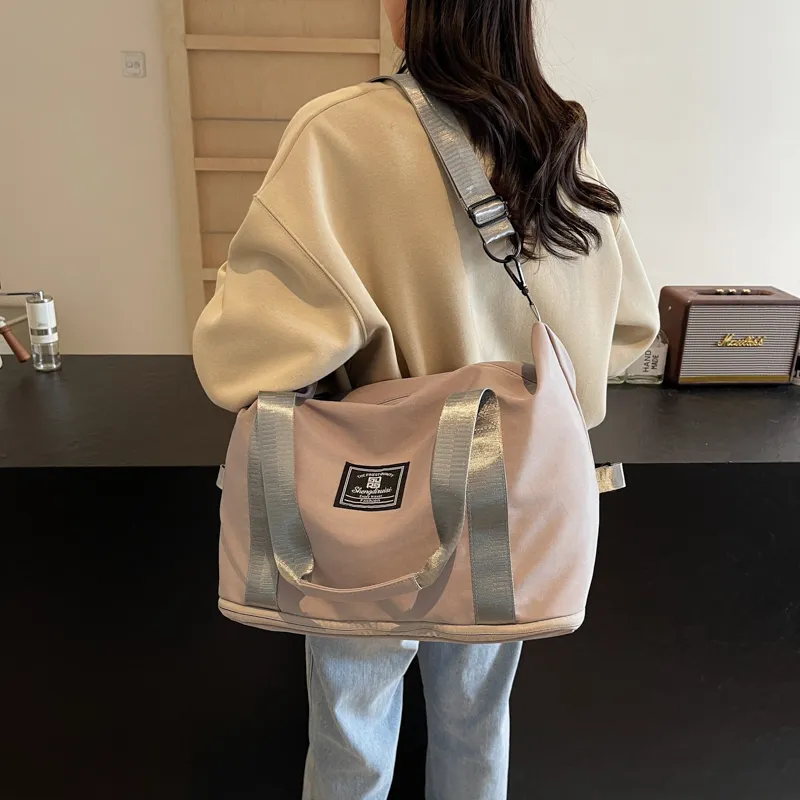 OUZIHUANG Oxford Travel Bag Unisex Multicolor-14