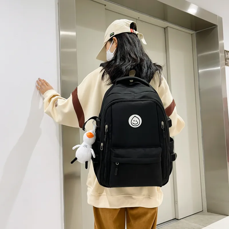Tong Tong Rabbit Nylon Backpack Women's Multicolor-13