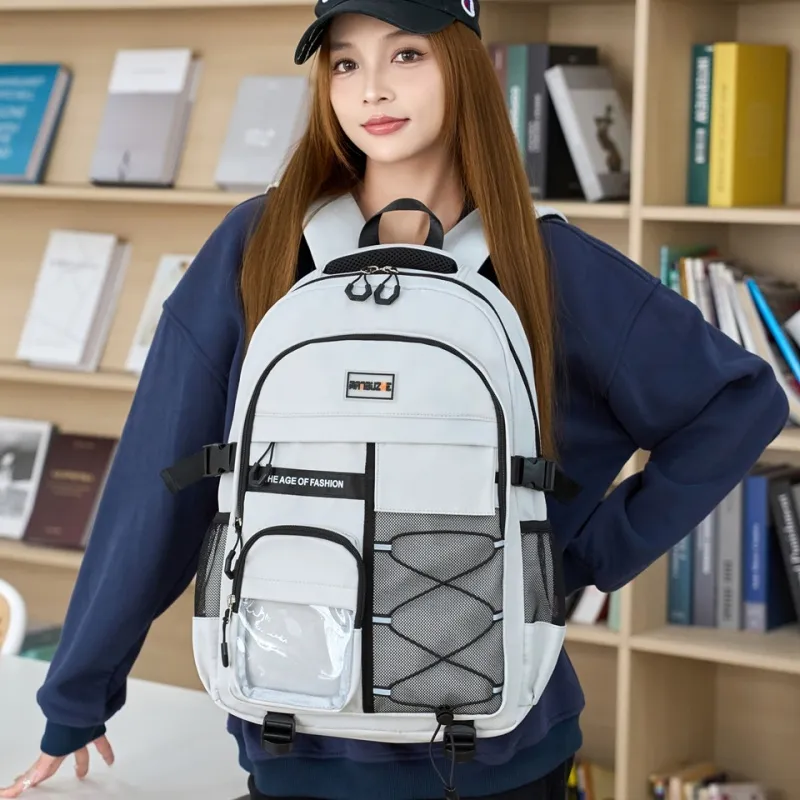 Tong Tong Rabbit Polyester Backpack Women's Multicolor-16