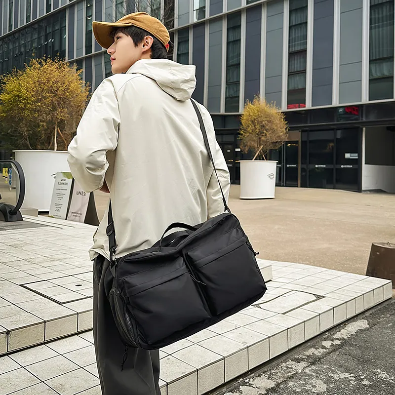 Tong Tong Rabbit Nylon Travel Bag Unisex Multicolor-1