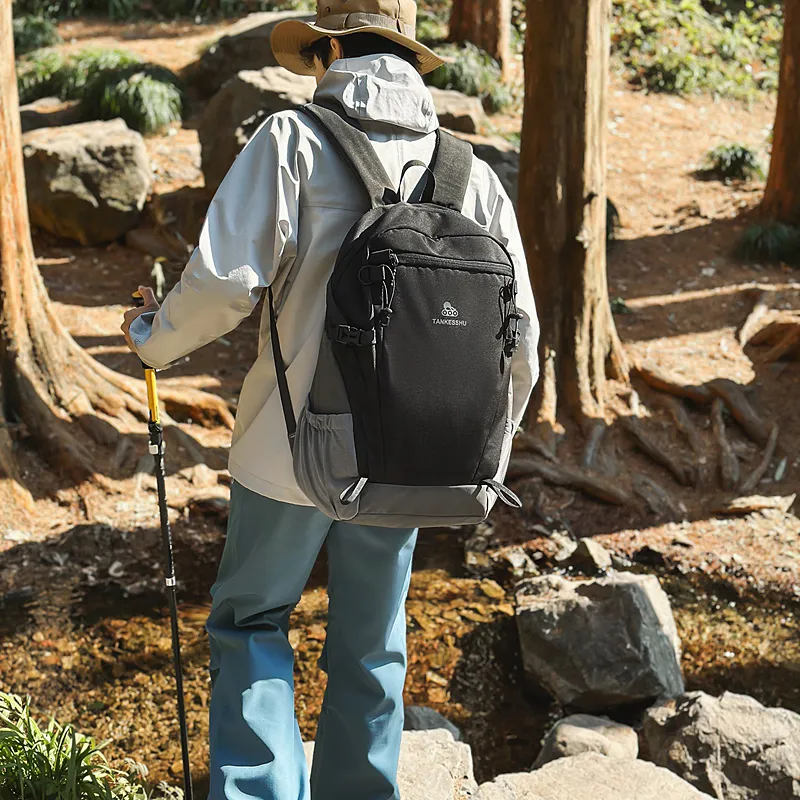 Deli Bear Nylon Backpack Unisex Multicolor-4