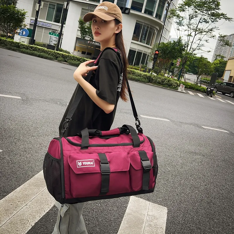 Deli Bear Oxford Travel Bag Unisex Multicolor-11