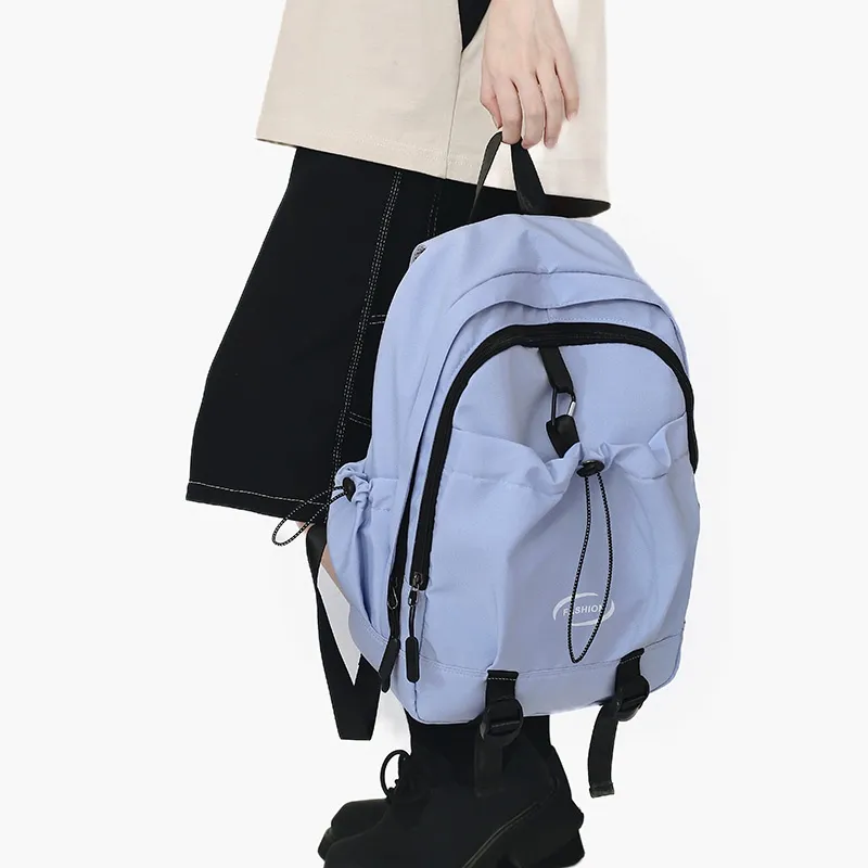 Tong Tong Rabbit Nylon Backpack Large Size Unisex Multicolor-10