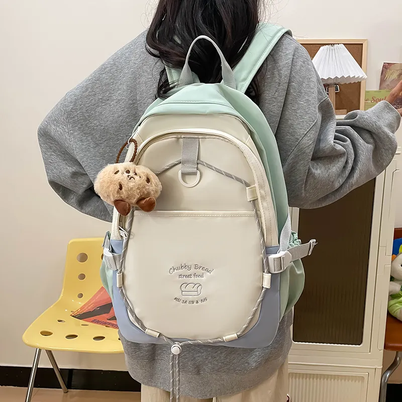Tong Tong Rabbit Nylon Backpack Women's Multicolor-8