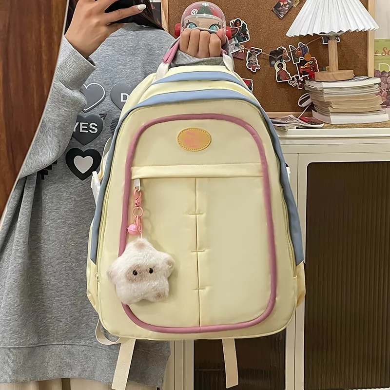 Tong Tong Rabbit Nylon Backpack Women's Multicolor-1