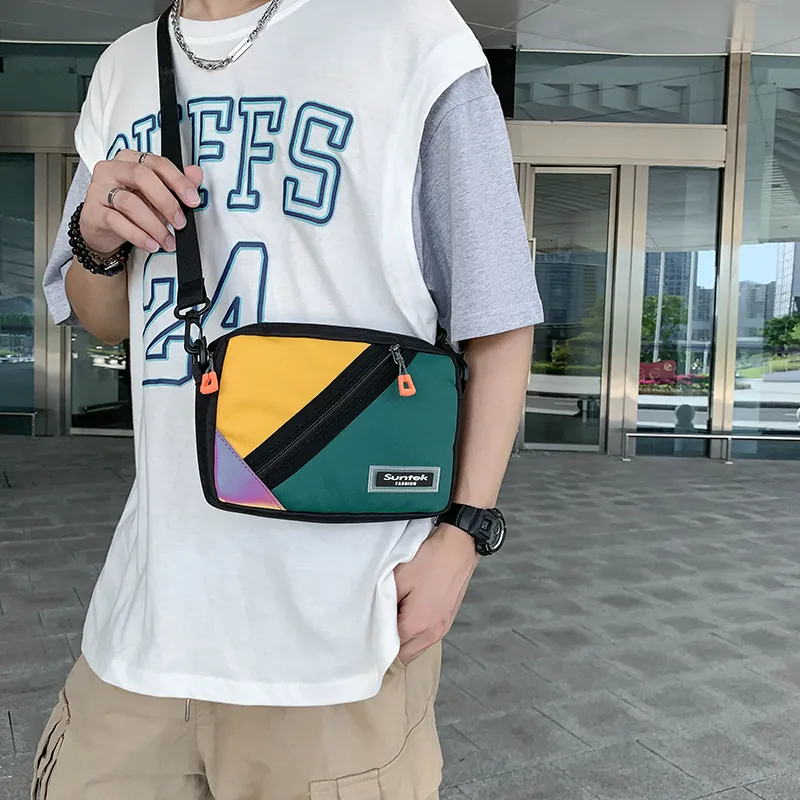 OUZIHUANG Oxford Shoulder Bag, Crossbody Bag Unisex-1