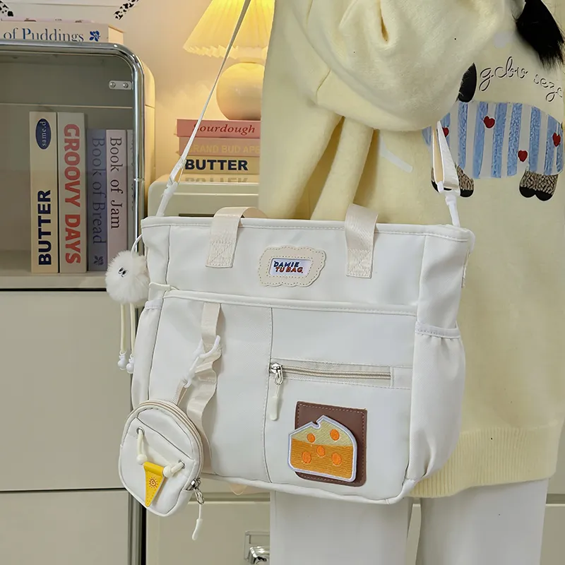 Deli Bear Polyester Tote Bag Shoulder Bag Women's Multicolor-7