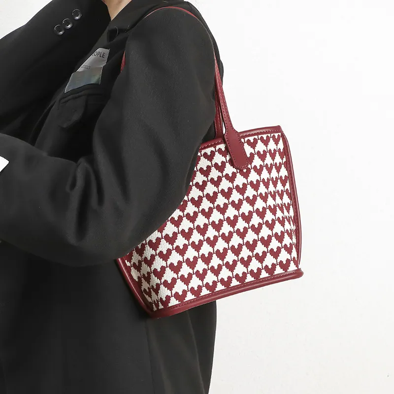 OUZIHUANG Artificial Leather One Shoulder Handbags Regular Women's Red-9