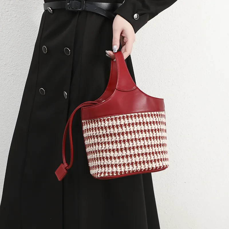 OUZIHUANG Artificial Leather Shoulder Bag, Crossbody Bag, Handbag Women's Red-8