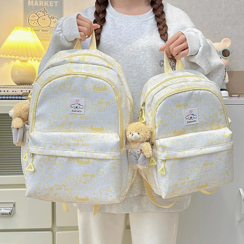 Deli Bear Nylon Backpack Women's Multicolor-12