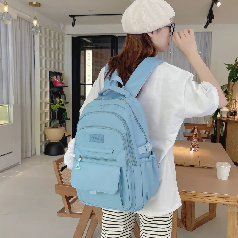 Tong Tong Rabbit Nylon Backpack Women's Multicolor-4