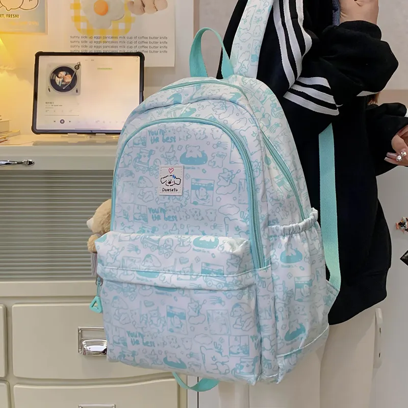 Deli Bear Nylon Backpack Women's Multicolor-19