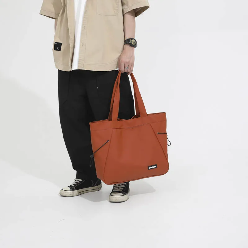 OUZIHUANG Oxford Tote Handbag, Shoulder Bag Unisex-11