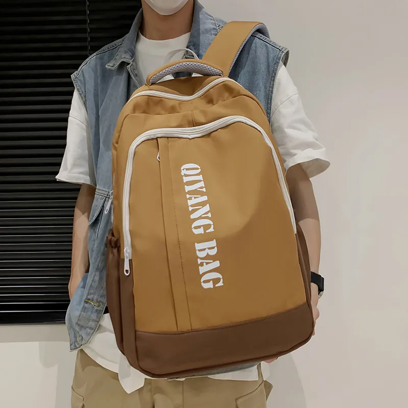 Tong Tong Rabbit Nylon Backpack Large Size Unisex Multicolor-19