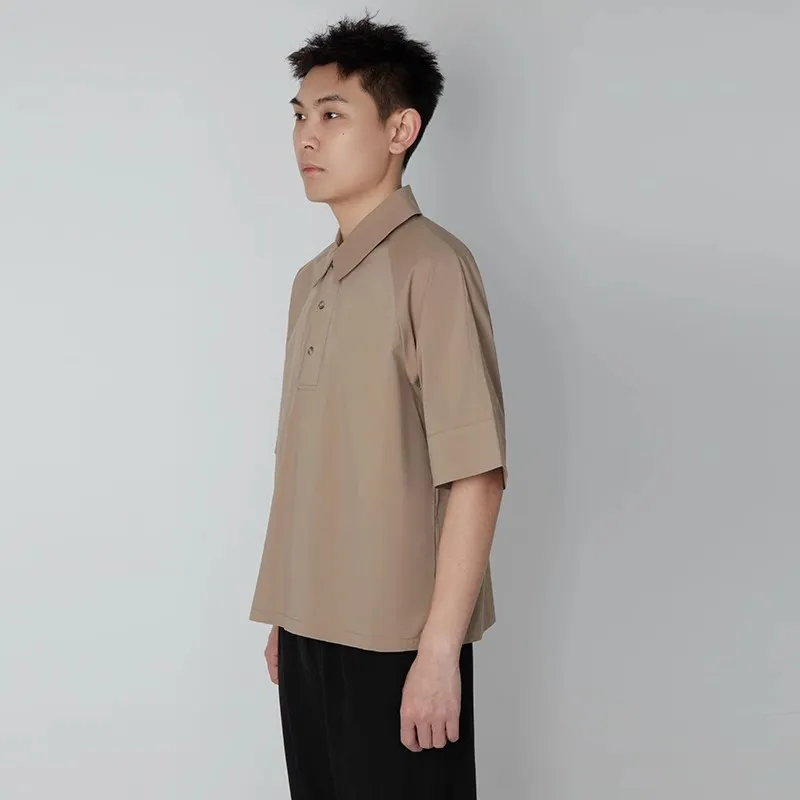 Hacikis T Shirts Men Wheat-1