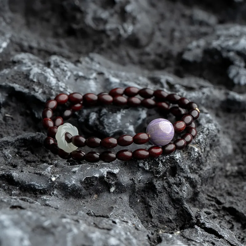 Xianyuan Pterocarpus Bracelets Unisex-1