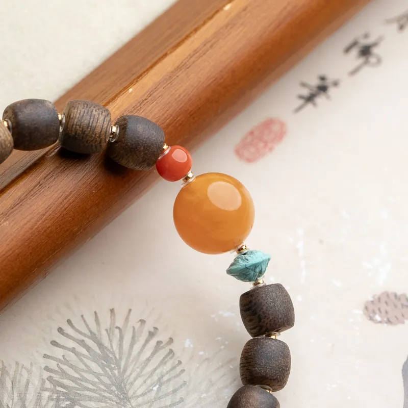Xianyuan Fragrance Agarwood Bracelets Unisex-5