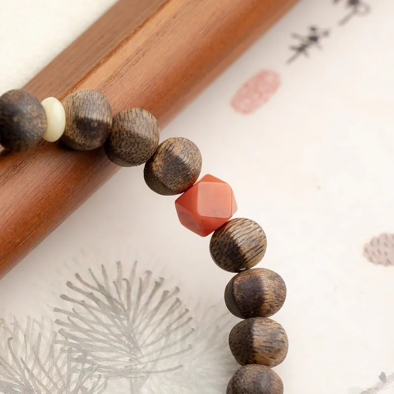 Xianyuan Agarwood Wooden Bracelets Unisex-3