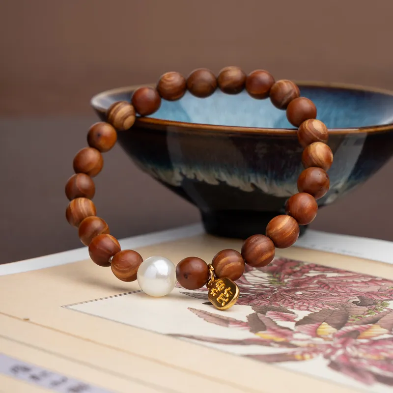 Xianyuan Thuja Wooden Bracelets Unisex-3