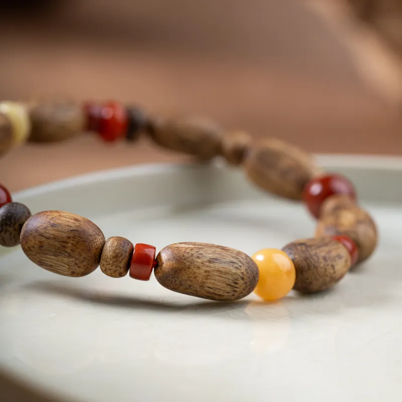 Xianyuan Agarwood Bracelets Unisex-3