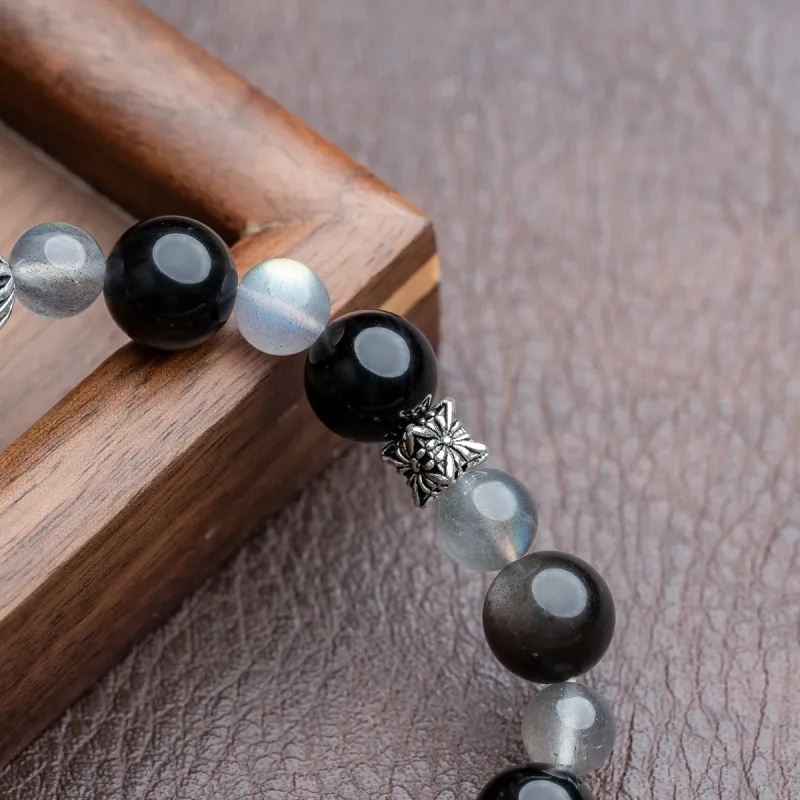 Xianyuan Obsidian Bracelets Unisex-5