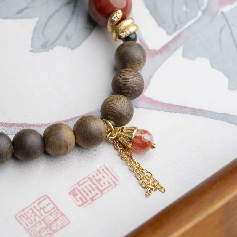 Xianyuan Agarwood Bracelets Unisex-3