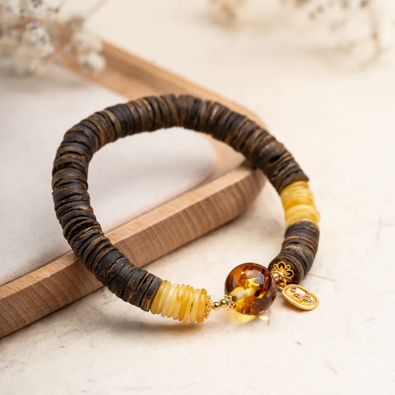 Xianyuan Fragrance Agarwood Bracelets Unisex-2