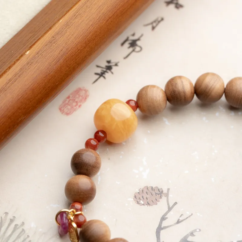 Xianyuan Sandalwood Bracelets Unisex-3