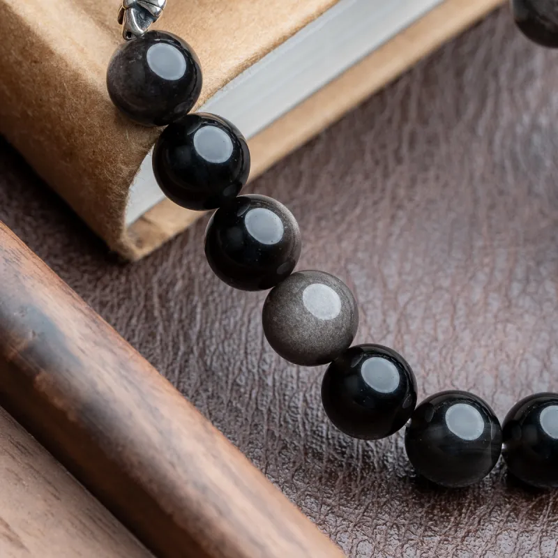 Xianyuan Obsidian Bracelets Unisex-3