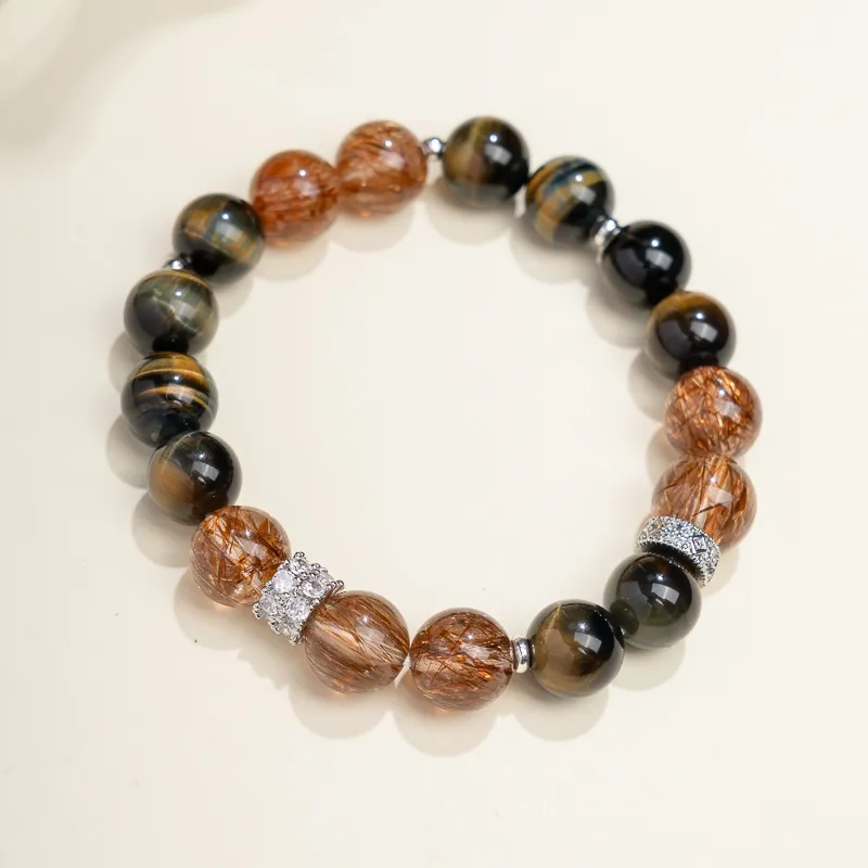 Xianyuan Tiger's Eye Stone Bracelets Unisex-1