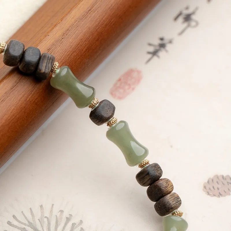 Xianyuan Hetian Jade Bracelets White Jade/Pale Greenish White Jade Unisex-5