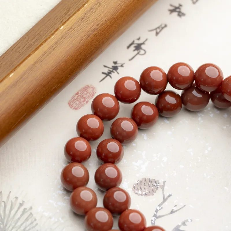 Xianyuan Southern Red Agate Jade Bracelets Unisex-6