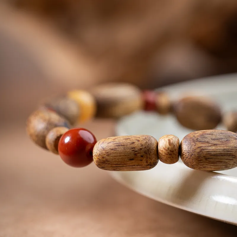 Xianyuan Agarwood Bracelets Unisex-5