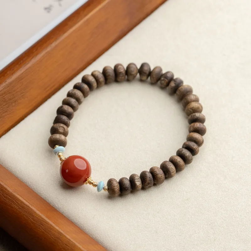 Xianyuan Fragrance Agarwood Bracelets Unisex-2