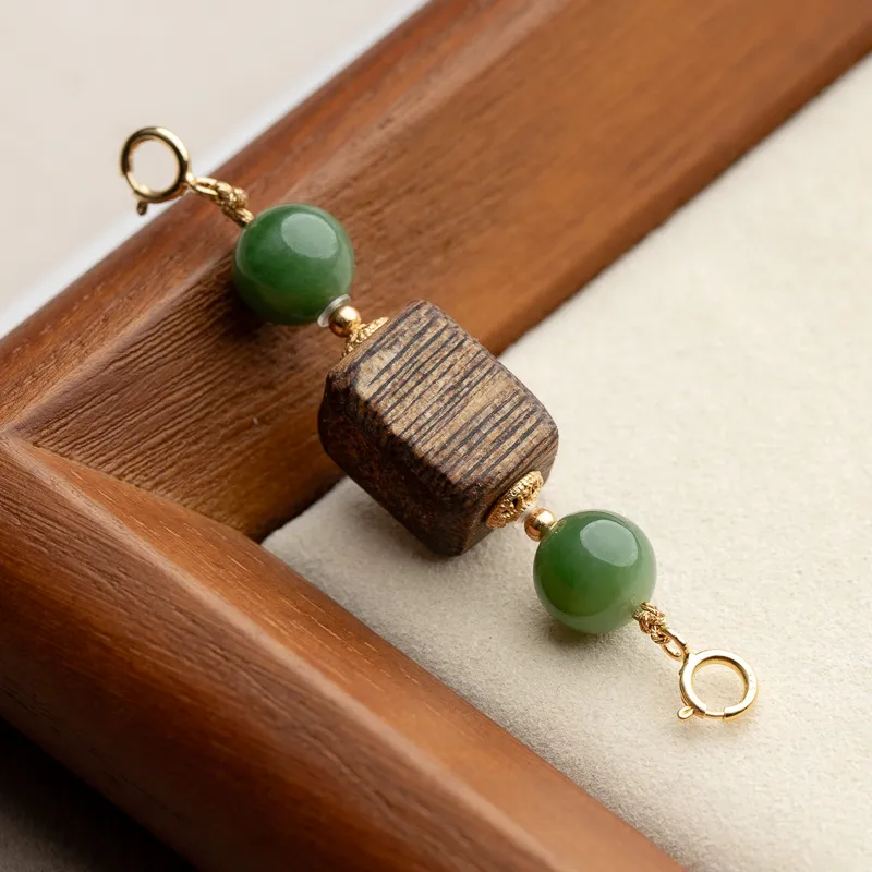 Xianyuan Agarwood Bead Chain Unisex-1