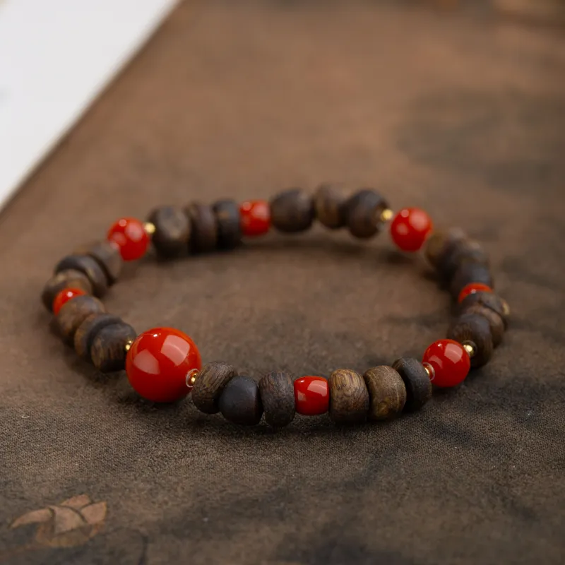 Xianyuan Fragrance Agarwood Bracelets Unisex-4