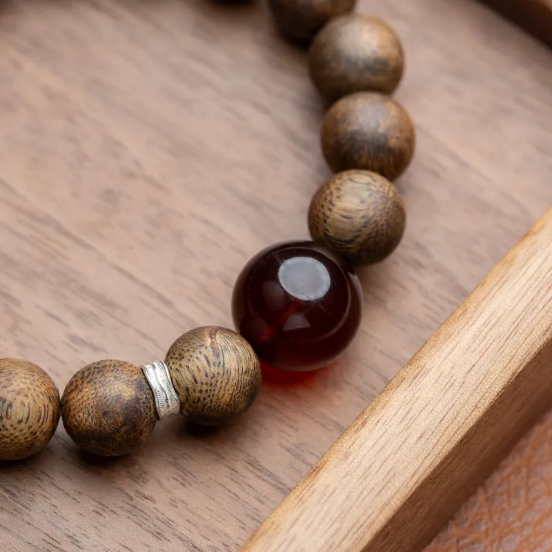 Xianyuan Fragrance Agarwood Bracelets Unisex-5