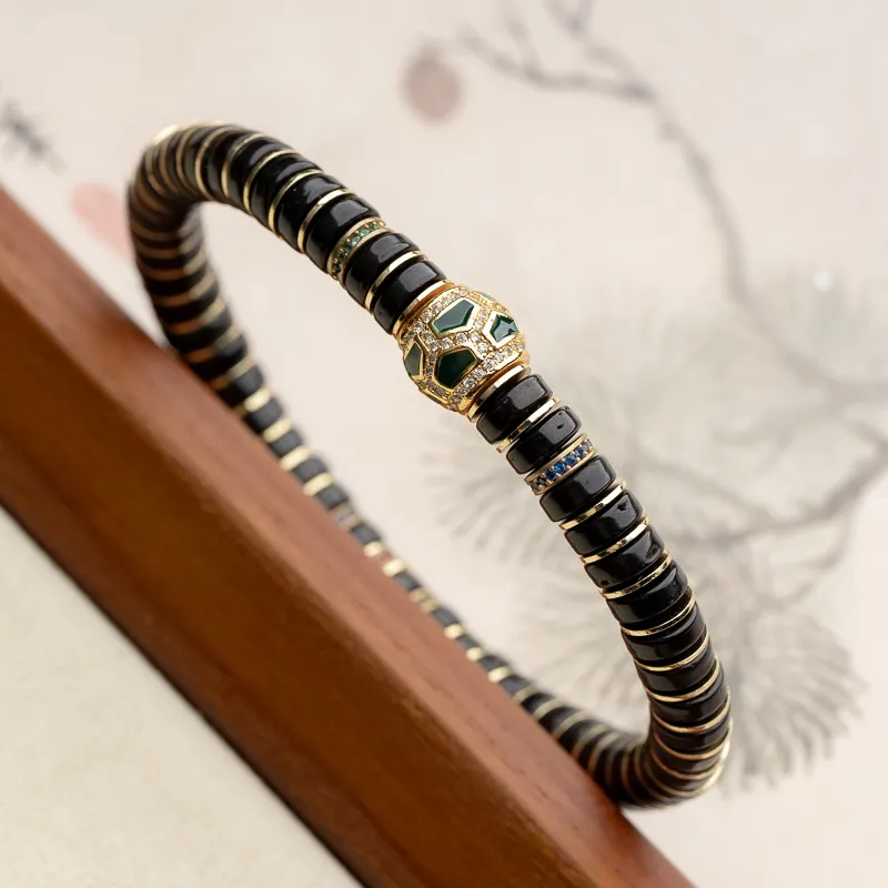 Xianyuan Coconut Shell Beads Bracelets Unisex-2