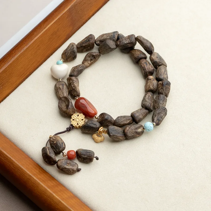 Xianyuan Fragrance Agarwood Bracelets Unisex-5