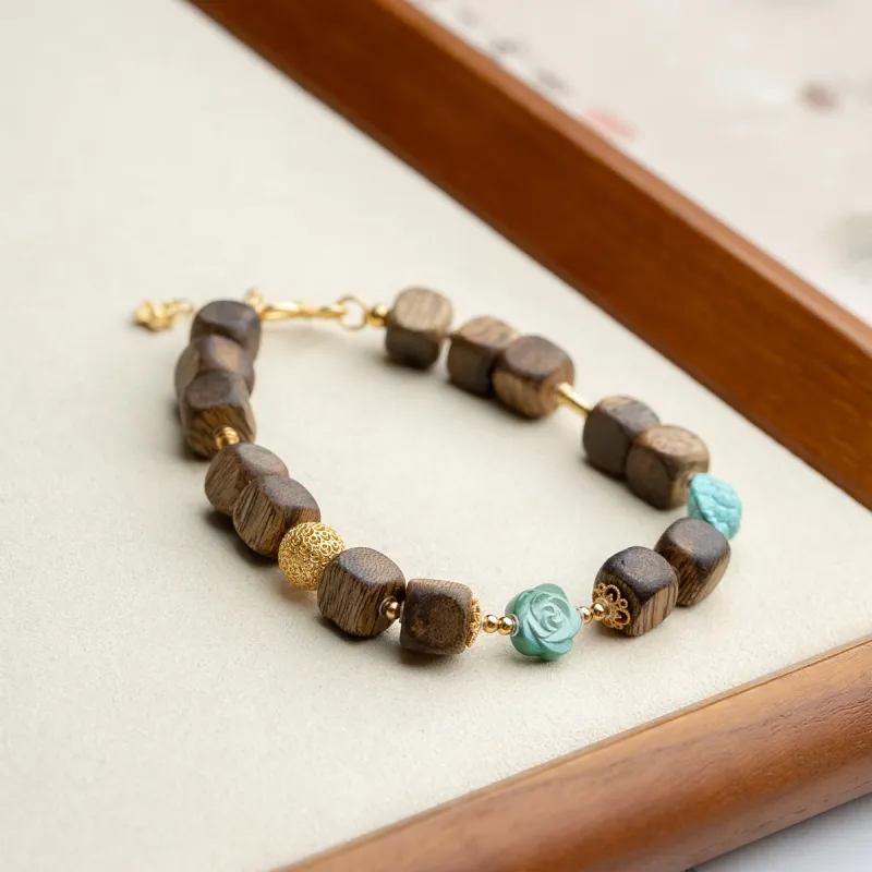 Xianyuan Agarwood Wooden Bracelets Unisex-2