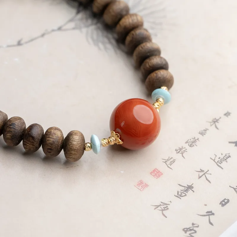 Xianyuan Fragrance Agarwood Bracelets Unisex-4
