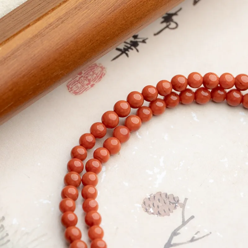 Xianyuan Southern Red Agate Bracelets Unisex-5