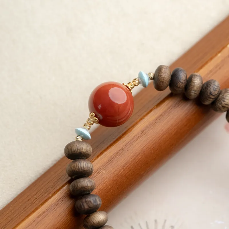 Xianyuan Fragrance Agarwood Bracelets Unisex-3